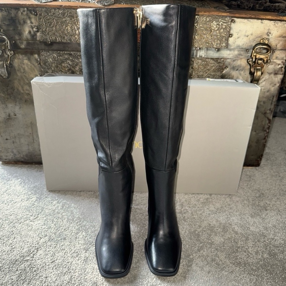 NIB Franco Sarto Stevie Tall Black Boot in Size 6.5